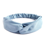 Knot Headbands For Women - Soft Elastic Cross Knot Vintage Headband for Yoga and Ballet Dance - DancerInn 52 - 32239470543031 - 32239470543031