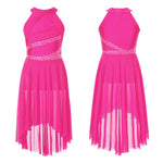 single layer mesh ballet folklorico dress - 36082058166455 - 36082058166455