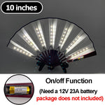 portable glowing fan for party - 37602255143095 - 37602255143095