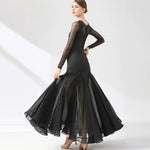 ballroom competition dresses long sleeve - 38040472912055 - 38040472912055