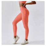 Women Athletic High Waist Leggings Seamless Yoga Gym Tights Stretchy Fitness Activewear Pants - DancerInn - 26954812686519 - 26954812686519