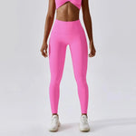 Women Athletic High Waist Leggings Seamless Yoga Gym Tights Stretchy Fitness Activewear Pants - DancerInn - 26954872029367 - 26954872029367