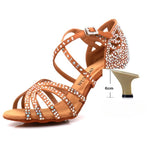crisscross strap ballroom dance heels - 35863159439543 - 35863159439543