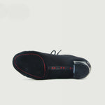 Ballroom Dancing Shoes Men – Latin Dance Shoes for Men Black Lace-Up Salsa Tango Samba Practice Shoes with Split-Sole and Closed Toe - DancerInn  - 32658304303287 - 32658304303287
