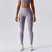 Women Athletic High Waist Leggings Seamless Yoga Gym Tights Stretchy Fitness Activewear Pants - DancerInn