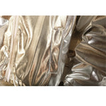 Metallic Bomber Jacket - Shiny Hip Hop Leather Jackets for Men Lightweight Silver Rave Disco Party Costume - DancerInn   - 32371881246903 - 32371881246903