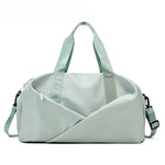 Women’s Waterproof Gym Bag with Dry Wet Separation Shoulder Strap for Fitness Training Travel Dance - DancerInn - 26839947018423 - 26839947018423
