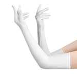 Long Black Opera Gloves - Vintage Ladies Elbow Length Dancing Gloves for Sun Protection & Driving - DancerInn  Women Dance Accessories - 32286982930615 - 32286982930615