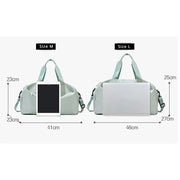 Women’s Waterproof Gym Bag with Dry Wet Separation Shoulder Strap for Fitness Training Travel Dance - DancerInn