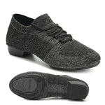 Dance Shoes for Jazz Dance Salsa Dance Shoes for Women Knitted Latin Ballroom Practice Shoes DancerInn - 32173797114039 - 32173797114039