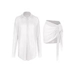 Latin Dance Outfits - Long Sleeve Two Piece Dance Sets for Samba, Rumba, Cha-Cha, and Bullfighting - DancerInn  - 33522324832439 - 33522324832439