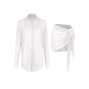 Latin Dance Outfits - Long Sleeve Two Piece Dance Sets for Samba, Rumba, Cha-Cha, and Bullfighting - DancerInn