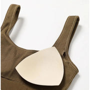 One-Piece Seamless Yoga Suit Stretch Bodysuit Fitness Workout Gym Dance Clothes for Women - DancerInn