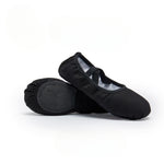 Split Sole Ballet Shoes - Unisex Ballet Shoes for Men and Women Soft Canvas Ballet Slippers Dance Flats for Practice - DancerInn  - 32628184088759 - 32628184088759