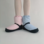 Botas de aquecimento para balé - Botas de aquecimento para balé de inverno, sapatos de dança, lã respirável, sola antiderrapante - 32205858996407 - 32205858996407