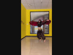 Conjunto de dançarina do ventre com cinto de moedas de dança do ventre, blusas de mangas compridas e calças de lanterna - 26213496258743 - 26213496258743