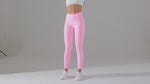 Leggings de cintura alta para levantamento de bumbum, modelagem e exercícios de ioga fitness - 27045822365879 - 27045822365879