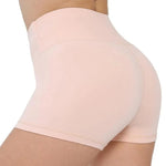 Women High Waist Elastic Breathable Seamless Dance Shorts Biker Fitness Shorts - DancerInn - 26394936115383 - 26394936115383