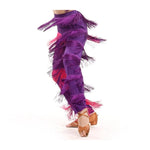 Girls Multi-color Tassel Fringe Samba Salsa Ballroom Latin Dance Pants - DancerInn - 26423172202679 - 26423172202679