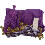 Women’s Chiffon Bandage Top and Tassel Coin Pants for Belly Dance - DancerInn - 26229461745847 - 26229461745847