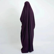 Women Full Cover Eid Hooded Muslim Hijab Dress Prayer Garment Jilbab Abaya Islamic Khimar Ramadan Gown - DancerInn