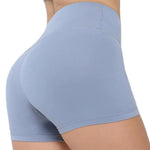 Women High Waist Elastic Breathable Seamless Dance Shorts Biker Fitness Shorts - DancerInn - 26394936049847 - 26394936049847
