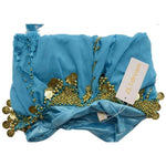 Women’s Chiffon Bandage Top and Tassel Coin Pants for Belly Dance - DancerInn - 26229461319863 - 26229461319863