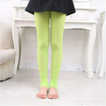 Girls Candy Color Warm Nylon Kids Leggings Pantyhose Stockings Dance Tights - DancerInn - 26423514431671 - 26423514431671