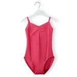 Girls Camisole Ballet Leotard Dancewear Cotton Gymnastics Leotard Strap Ballet Leotard Dress - DancerInn - 24007231045815 - 24007231045815