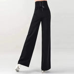 Women Professional High Waisted Wide Leg Strech Latin Modern Square Salsa Samba Practice Dance Pants - DancerInn - 26395071021239 - 26395071021239