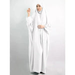 Women Full Cover Eid Hooded Muslim Hijab Dress Prayer Garment Jilbab Abaya Islamic Khimar Ramadan Gown - DancerInn - 26384529817783 - 26384529817783