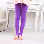 Girls Candy Color Warm Nylon Kids Leggings Pantyhose Stockings Dance Tights - DancerInn - 26423514103991 - 26423514103991