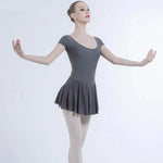 Women Professional Quick-drying Fabric High Elastic Ballet Dance Dresses Gymnastics Leotard - DancerInn - 26339824500919 - 26339824500919