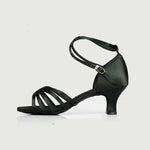 Women Multiple Colors Cowhide Sole Non-slip Satin Latin Ballroom Shoes Dance Sneakers BD211 - DancerInn - 26433268809911 - 26433268809911