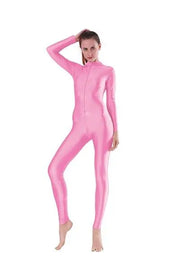 Women One Piece Long Sleeve High Elastic Convertable Dance Body Tights - DancerInn