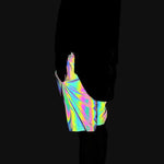 Men Jogging Hip Hop Fitness Running Colorful Reflective Shorts Dance Short Pants - DancerInn - 23837865738423 - 23837865738423