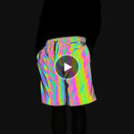 Short réfléchissant pour homme-Short de course réfléchissant pour le jogging, le fitness et la danse - 23837940809911 - 23837940809911