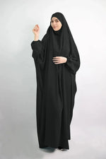 Women Full Cover Eid Hooded Muslim Hijab Dress Prayer Garment Jilbab Abaya Islamic Khimar Ramadan Gown - DancerInn - 26384530210999 - 26384530210999