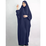Women Full Cover Eid Hooded Muslim Hijab Dress Prayer Garment Jilbab Abaya Islamic Khimar Ramadan Gown - DancerInn - 26384530145463 - 26384530145463