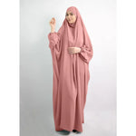 Women Full Cover Eid Hooded Muslim Hijab Dress Prayer Garment Jilbab Abaya Islamic Khimar Ramadan Gown - DancerInn - 26384530047159 - 26384530047159