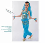 Girls Six Colors Belly Dance Oriental Dance India Dance Dresses - DancerInn - 26424694177975 - 26424694177975