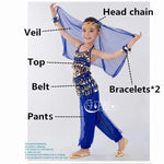 Girls Six Colors Belly Dance Oriental Dance India Dance Dresses - DancerInn - 26424693129399 - 26424693129399
