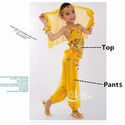 Girls Six Colors Belly Dance Oriental Dance India Dance Dresses - DancerInn