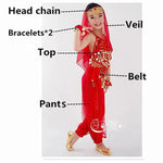 Girls Six Colors Belly Dance Oriental Dance India Dance Dresses - DancerInn - 26424692932791 - 26424692932791