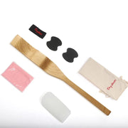 Professional Wooden Pine Ballet Foot Stretchers Set Dance Feet Arch Enhancer with Elastic Band - DancerInn