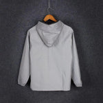 Men Plus Size ull Reflective Windbreaker Waterproof Dance Jacket Hip Hop Loose Hooded Coats - DancerInn - 23811822944439 - 23811822944439