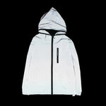 Men Plus Size ull Reflective Windbreaker Waterproof Dance Jacket Hip Hop Loose Hooded Coats - DancerInn - 23811823009975 - 23811823009975