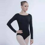 Women Professional Fashion Elegant Black Ballet Exercise Suit Female Gymnastics Yoga Suits - DancerInn - 15193389105335 - 15193389105335