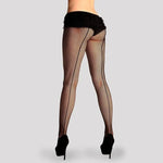 Women Seamed Fishnet Stockings Back Line Seamed Dance Tights - DancerInn - 26396928671927 - 26396928671927