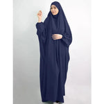 Women Full Cover Eid Hooded Muslim Hijab Dress Prayer Garment Jilbab Abaya Islamic Khimar Ramadan Gown - DancerInn - 26384529883319 - 26384529883319